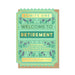 Stormy Knight Welcome To Retirement Card, Funny Card, Vintage Ticket