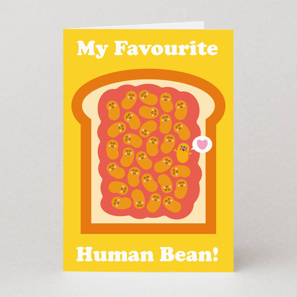 Studio Boketto Favourite Human Bean - Valentine’s Card