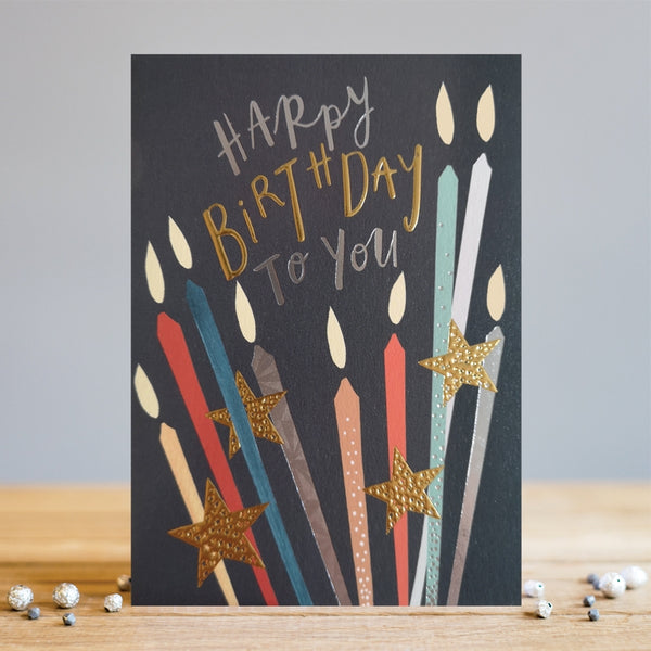Louise Tiler Happy Birthday Candles