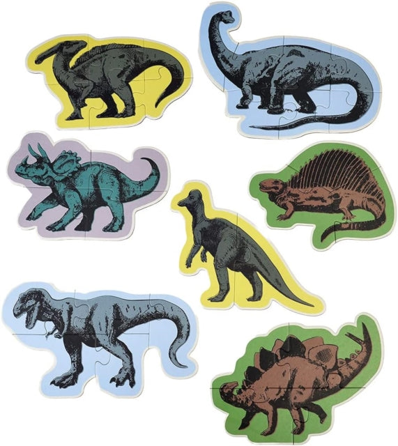 Rex London Children's Puzzles (set of 7 dinosaurs) - Prehistoric Land