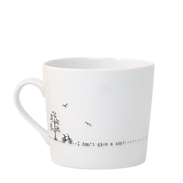 East of India Wobbly Mug - Don’t Give A Sip