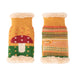 Powder Ladies Toadstool Wrist Warmers - Mustard