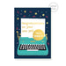 Stormy Knight Smashing New Job Card Gold Foil Congratulation Card