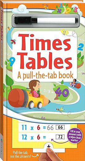 Timestables - Pull-the-Tab Book
