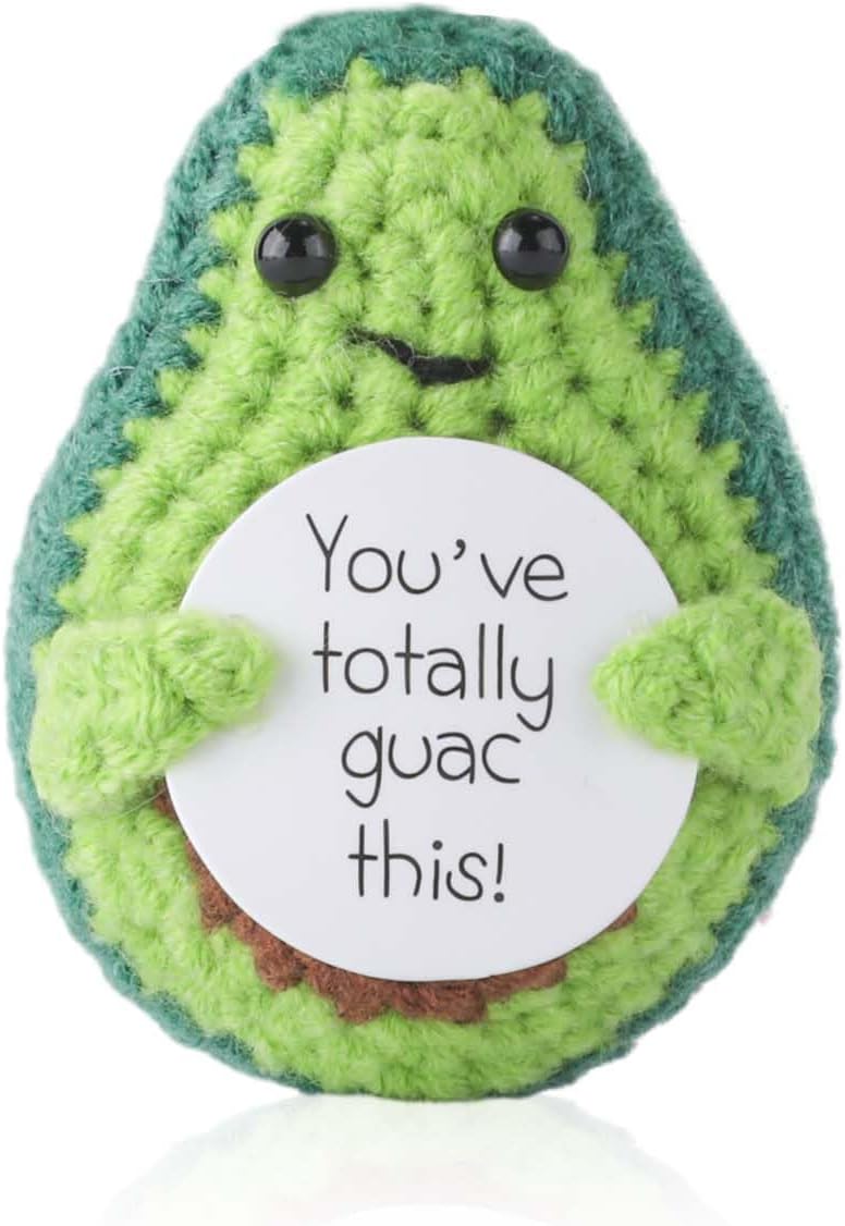 Crochet Positive Avocado Gift