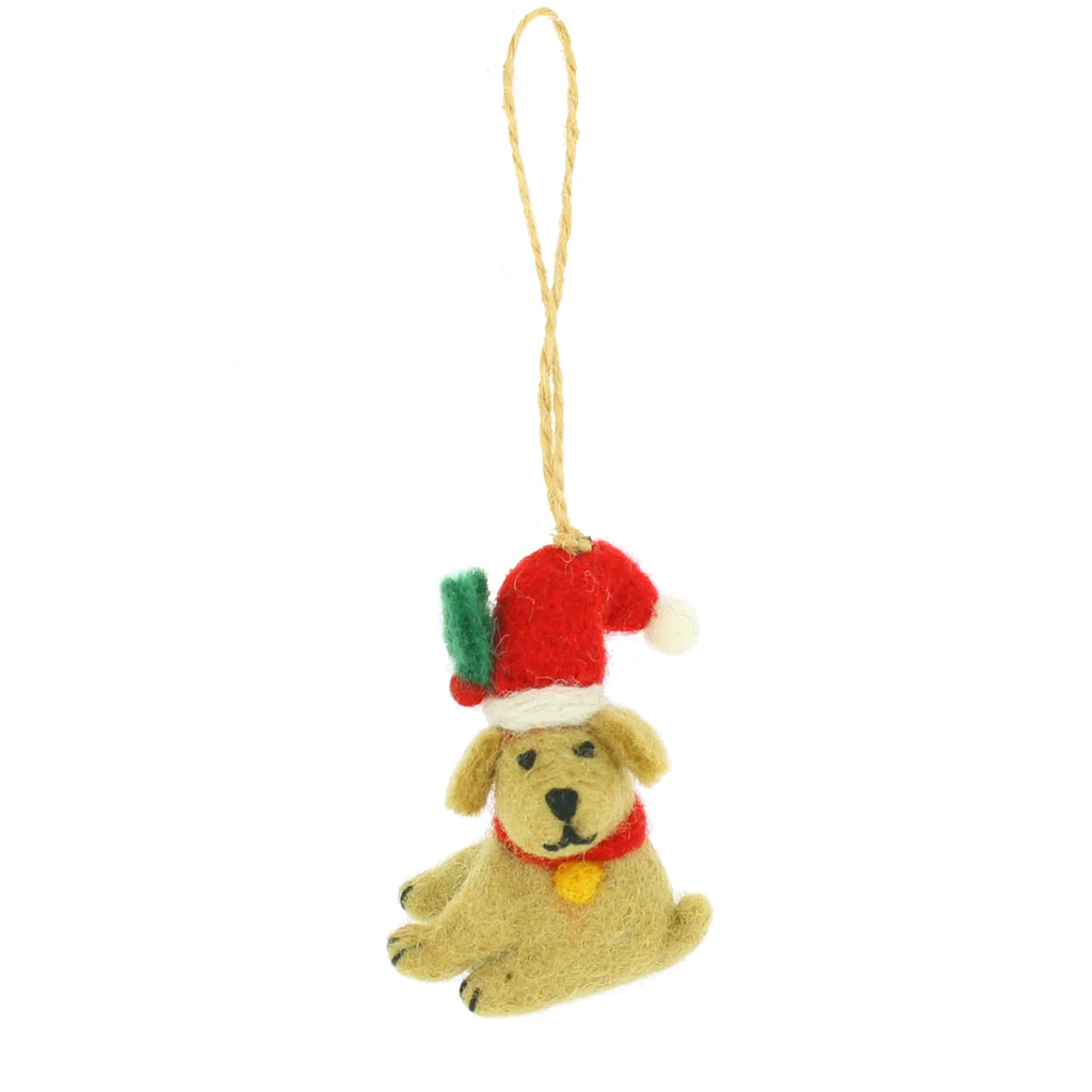 Fiona Walker Christmas Labrador Hanging Decoration