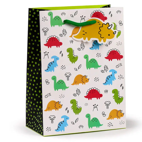 Puckator Dinosauria Jr Gift Bag - Medium
