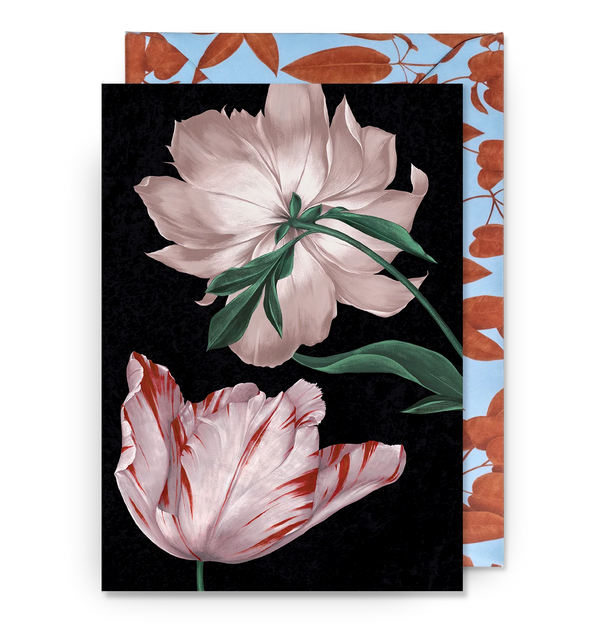 Lagom Design Botanical Blooms Tulip Greeting Card