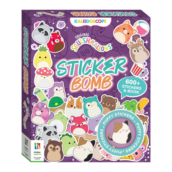 Original Squishmallows Kaleidoscope Sticker Bomb Kit