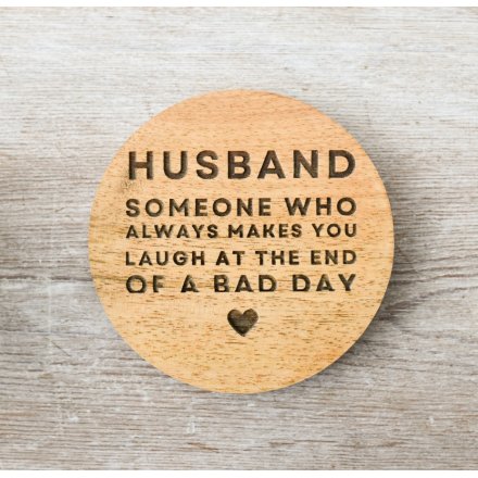 Husband Love Coaster