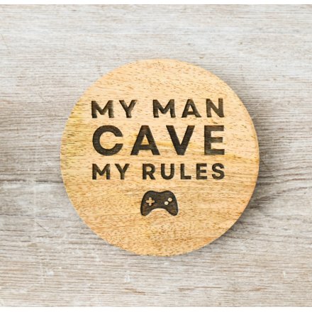 Man Cave Coaster