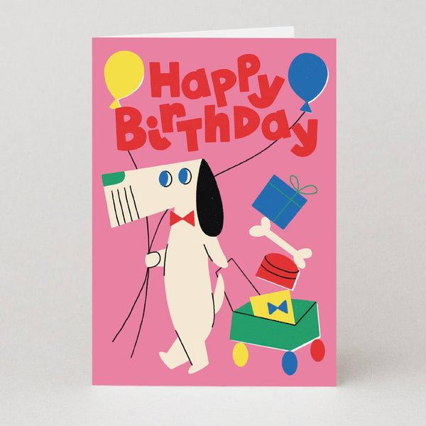 Studio Boketto Doggy Birthday Card