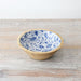 Enamel Blue Floral Bowl