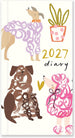 2027 Caroline Gardner Dogs Slim Diary