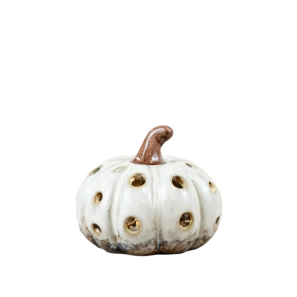 Portland Living Small LED Pumkin Ornament, 8.2cm