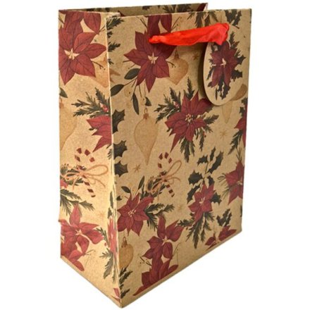 Christmas Botanicals Gift Bag