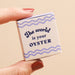 Lisa Angel Tiny Matchbox Ceramic Pearl Oyster Token