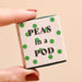 Lisa Angel Tiny Matchbox Ceramic Peas in a Pod Token