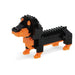 Rex London Build Your Own Charming Sausage Dog Model Brick Kit