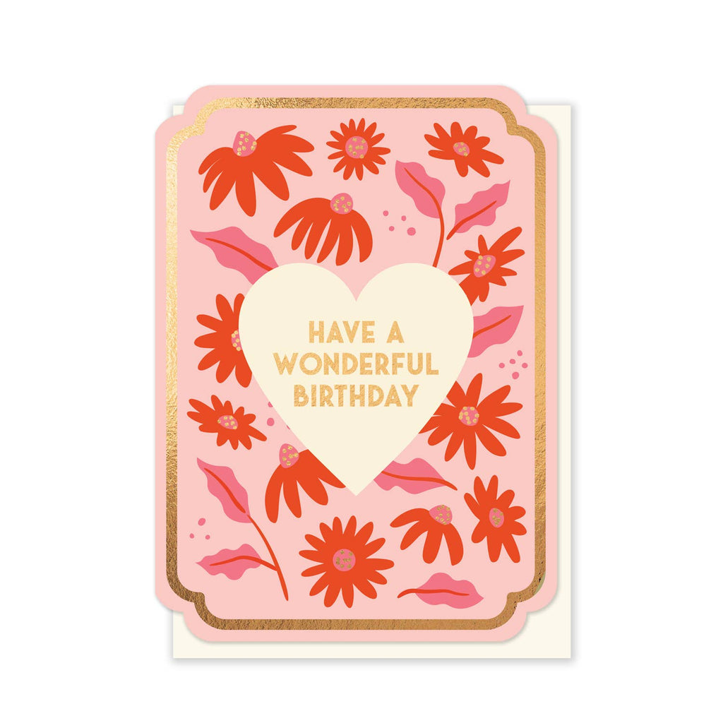 Stormy Knight Wonderful Birthday Card, Birthday Card Luxury Foil Card