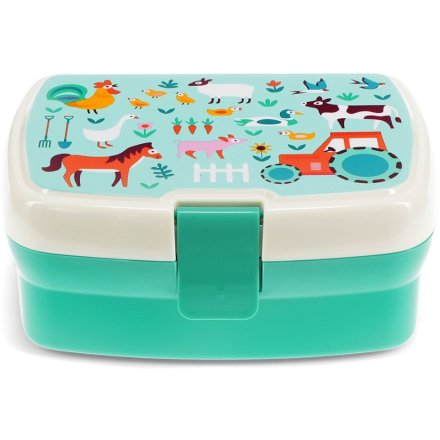 Lunch box with tray - Farmyard