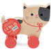 Rex London Cat Wooden Push Along Toy