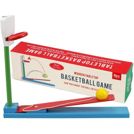 Rex London Wooden Tabletop Basketball game
