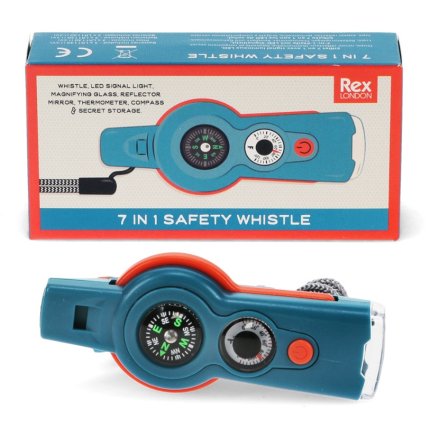 Rex London 7 in 1 Safety Whistle - Spirit of Adventure