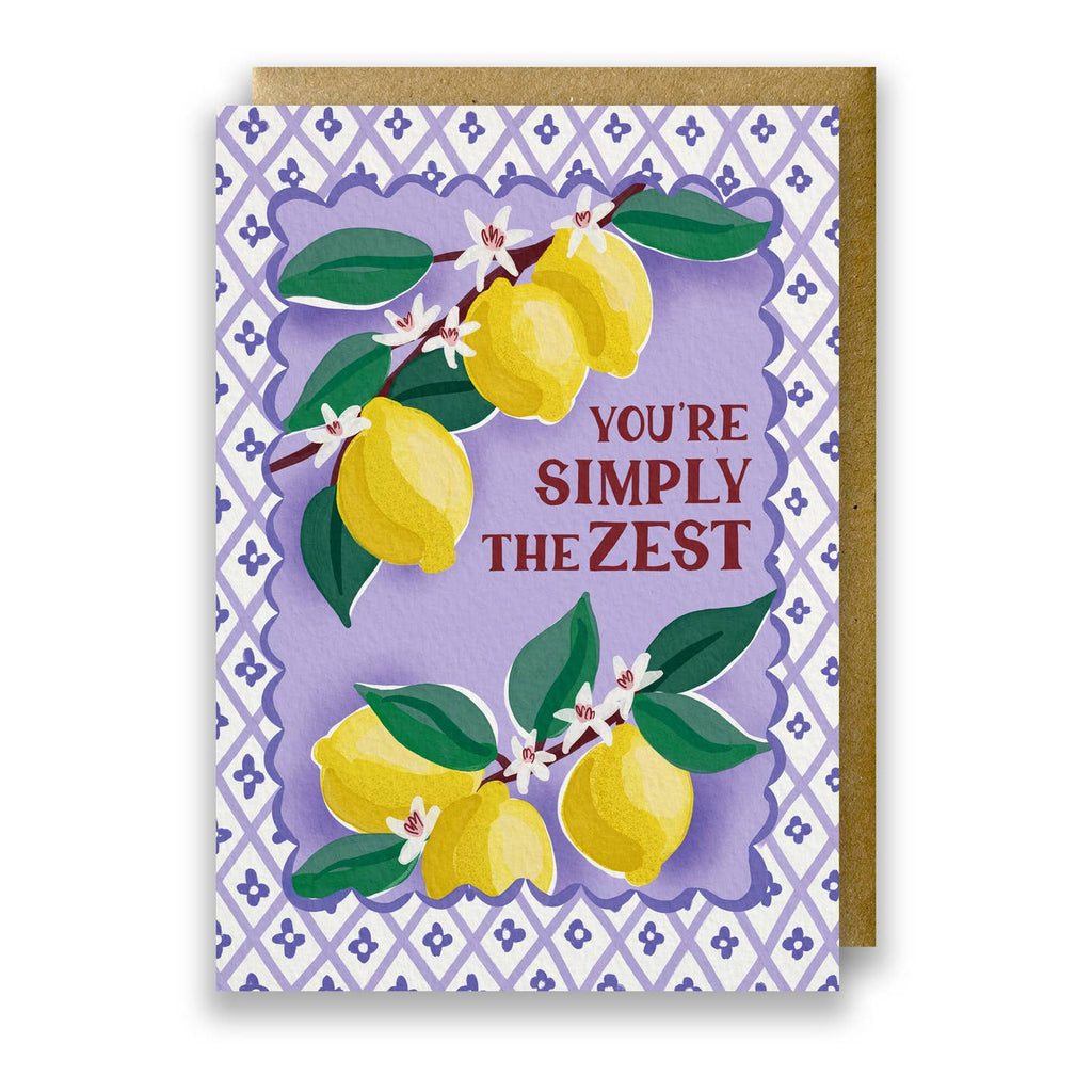 Jessie Maeve Palermo Picnic Simply the Zest Lemon Card