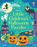 Little Children's Halloween Puzzles (Little Children's Puzzles): A Halloween Book for Kids