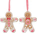 Gisela Graham Resin Decoration - Gingerbread Man - 2 Designs