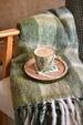 Gisela Graham Resin Coaster 10cm - Artichoke Flower Stem