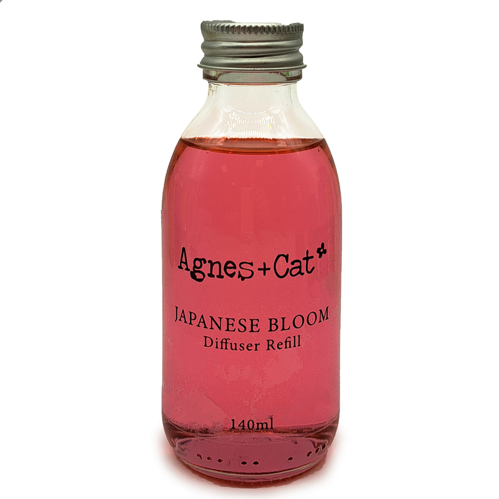 Agnes + Cat Reed Diffuser Refill - Japanese Bloom