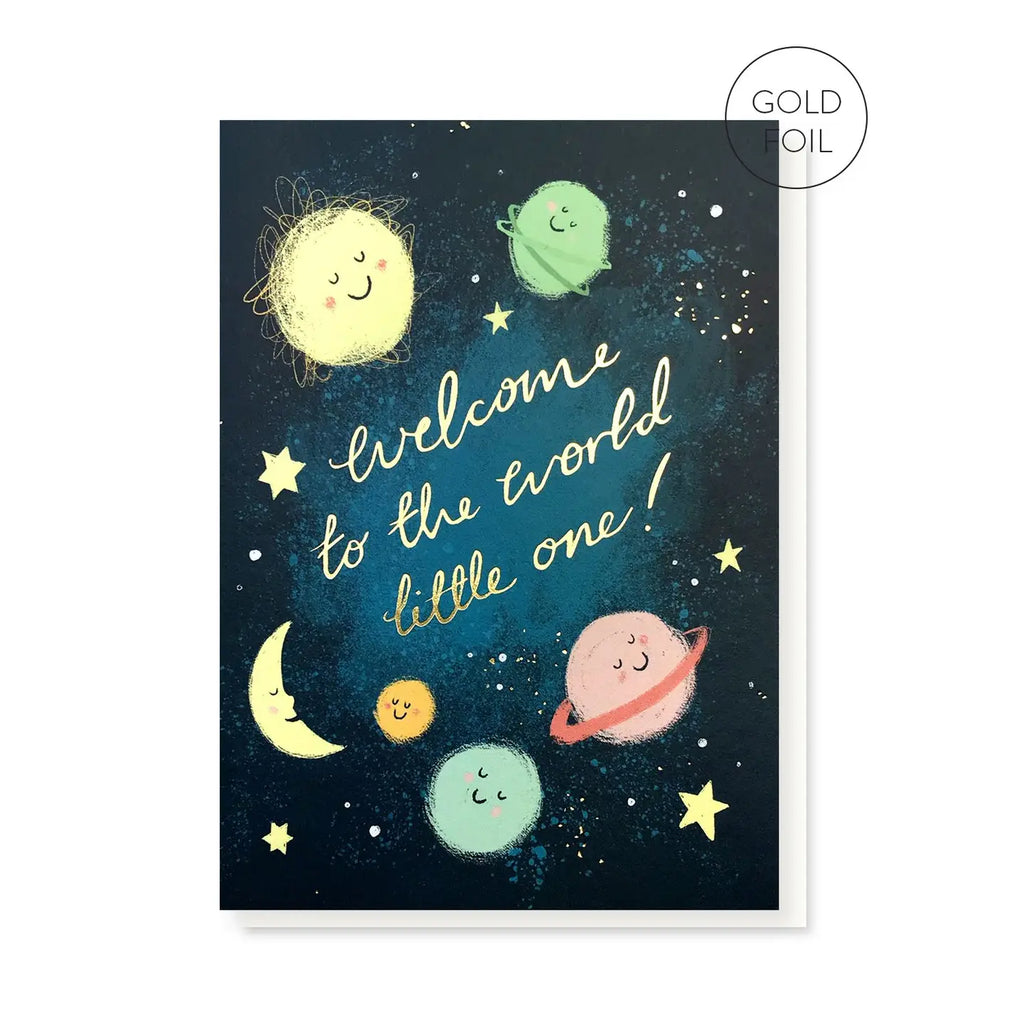 Stormy Knight Welcome Little One New Baby Card
