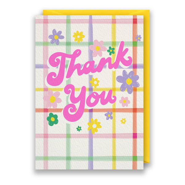 Jessie Maeve Neon Bloom Thank You Card