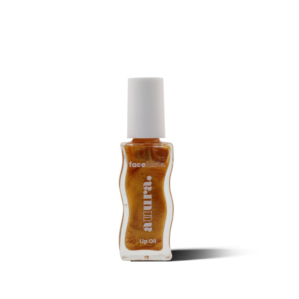 Face Facts Auura Lip Oil 8ml - Golden Shimmer