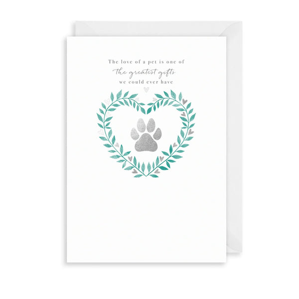 The Art File Pet Condolence Greetings Card