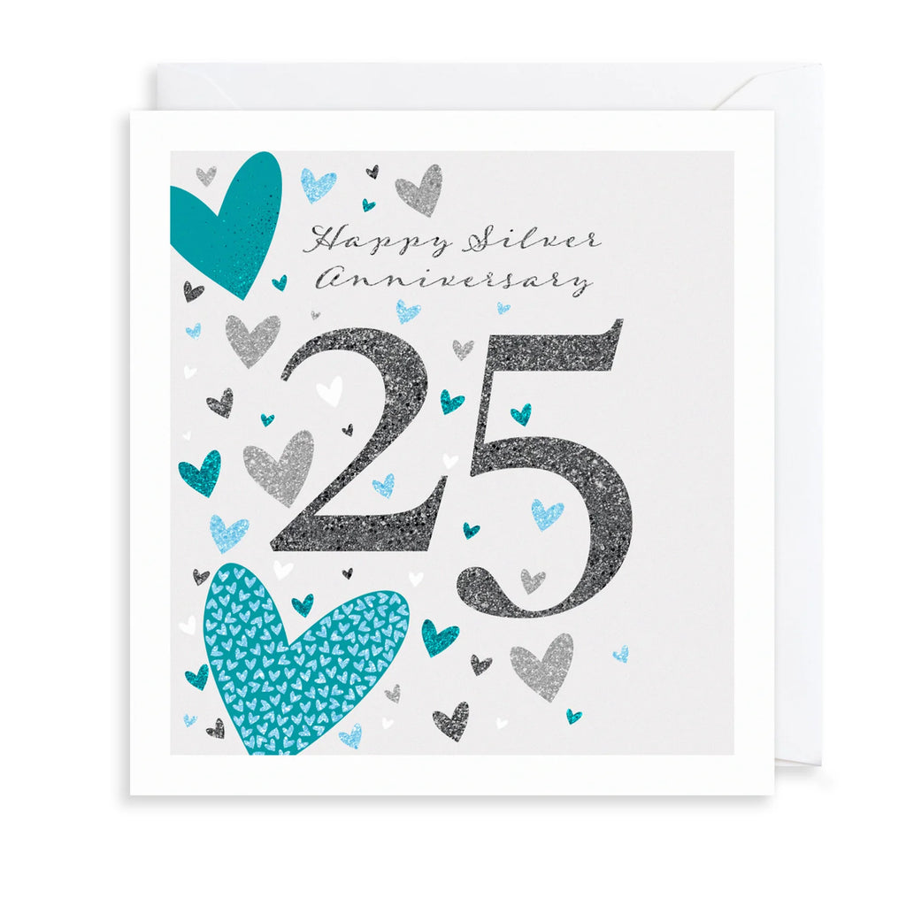 The Art File 25th Anniversary Greetings Card