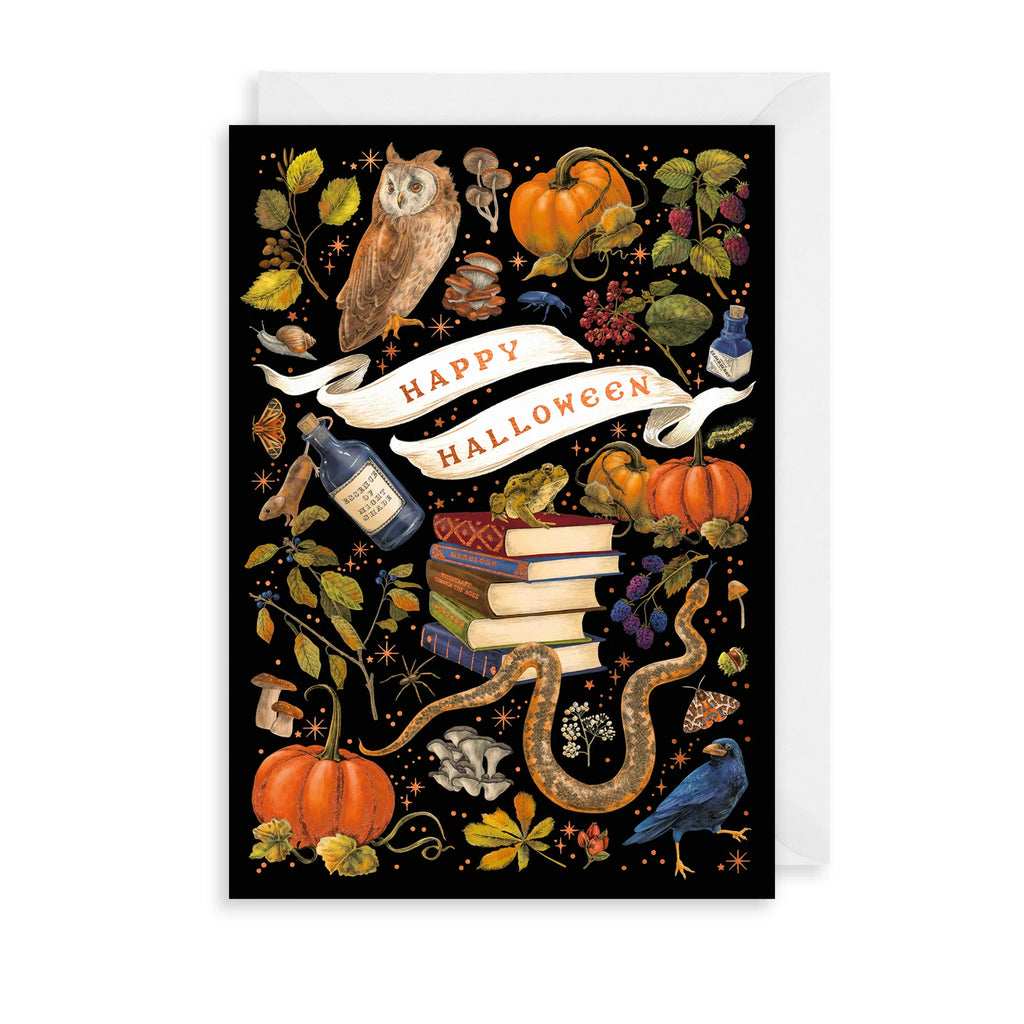 The Art File Happy Halloween Greetings Card