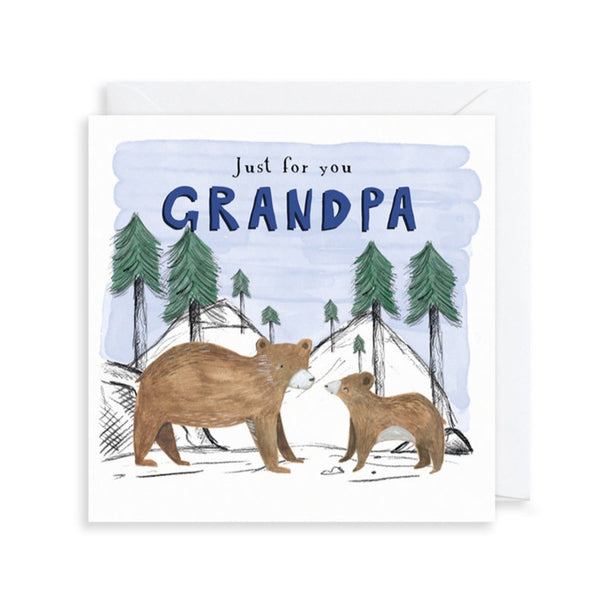The Art File Just For You Grandpa Greetings Card