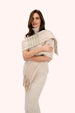 Powder Angelica Cosy Scarf - Cream & Sage
