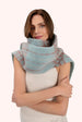 Powder Angelica Cosy Scarf - Ice & Tangerine
