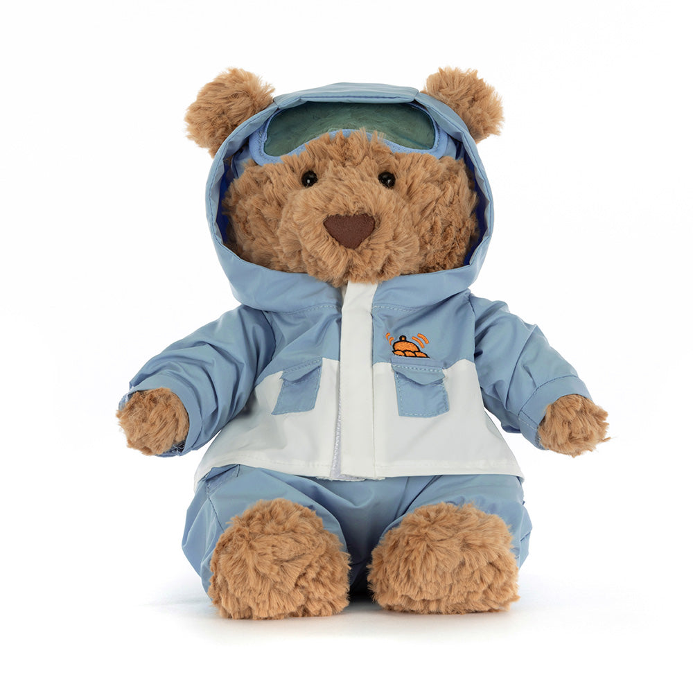 Jellycat Bartholomew Bear 'Snow Suit' - INSTORE ONLY