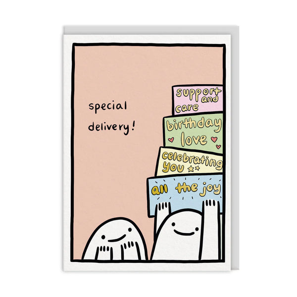 Ohh Deer Special Delivery Birthday Card