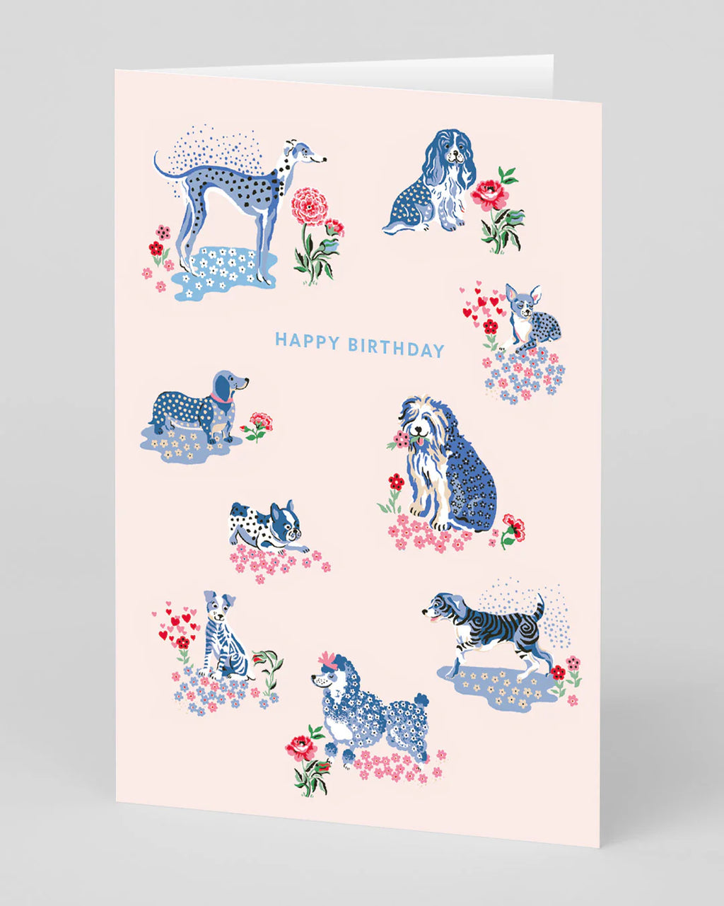 Ohh Deer Cath Kidston - Puppy Fields Birthday Card