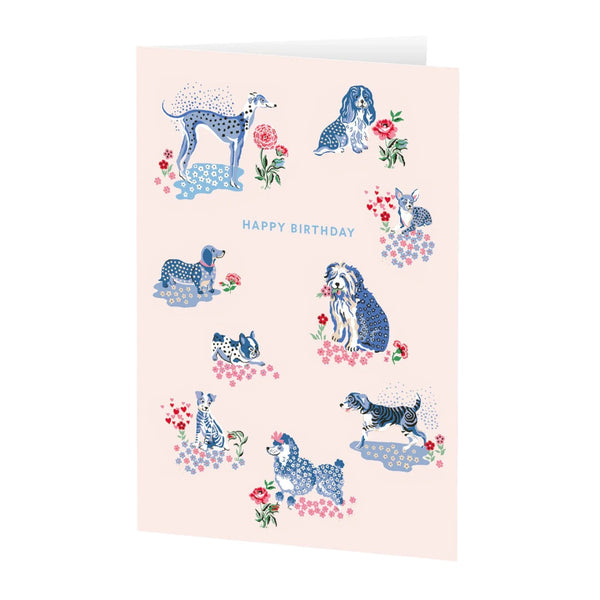 Ohh Deer Cath Kidston - Puppy Fields Birthday Card