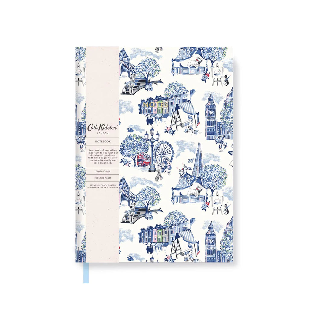 Ohh Deer Cath Kidston London Toile Linen Notebook