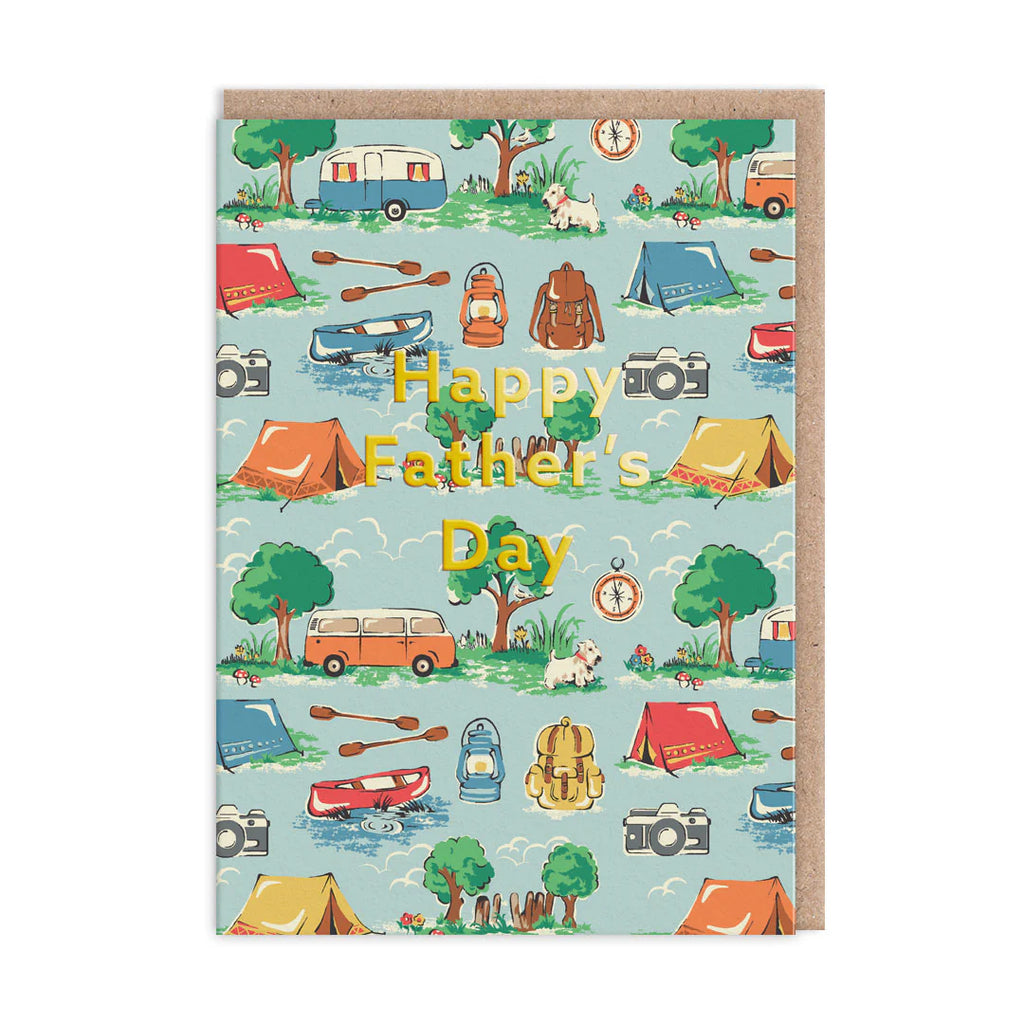 Ohh Deer Cath Kidston Camping Father's Day Card