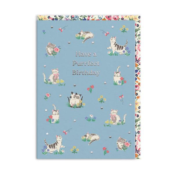 Ohh Deer Cath Kidston Purrfect Kittens Birthday Card