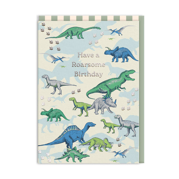 Ohh Deer Cath Kidston Roarsome Dinosaurs Birthday Card